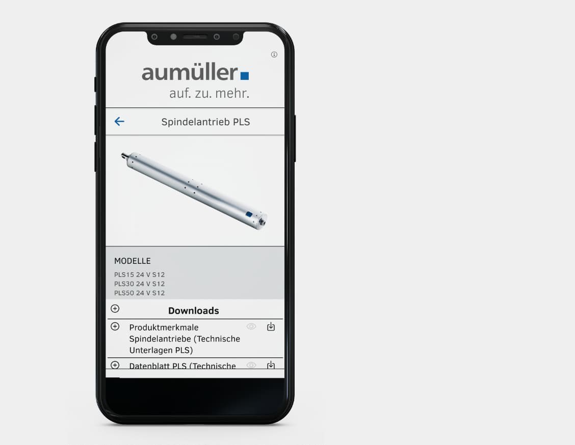Katalog-App für Aumüller | creationell