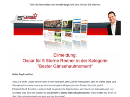 5 Sterne Redner | E-Mail-Marketing 